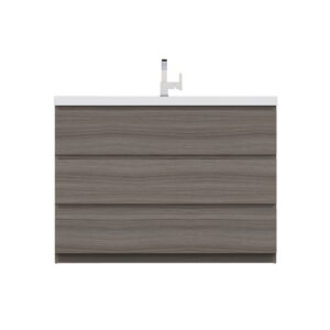 Alya Bath AB-MOA42 Paterno 42 Inch Modern Freestanding Bathroom Vanity