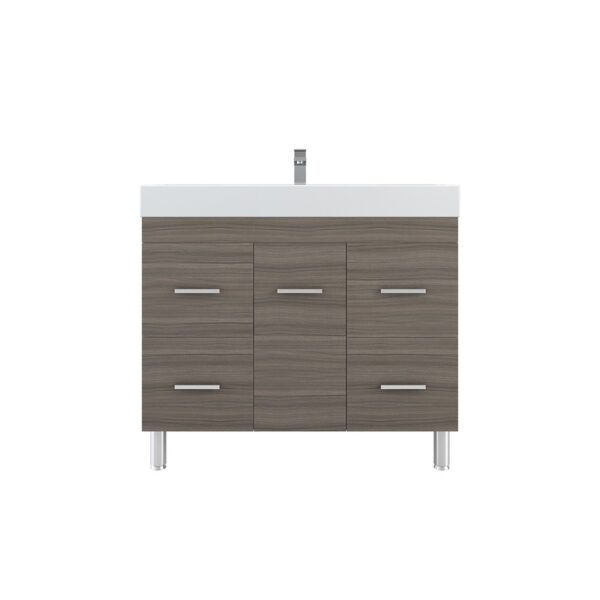 Alya Bath AT-8041-42 Ripley 42 Inch Modern Freestanding Bathroom Vanity