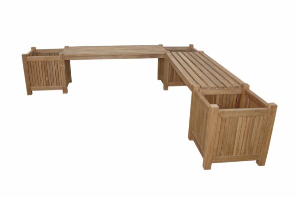 Anderson Planter Bench (2 bench + 3 planter box)