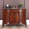 Chans Furniture CF-3882SB-TK-48 Beckham 48 Inch Brown Cherry Bathroom Sink Vanity