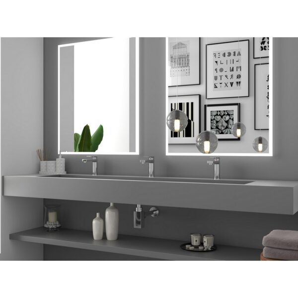 Castello USA CB-GM-2053-84 Pyramid 84 Inch Wall Mounted Counter Top Vessel Bathroom Sink