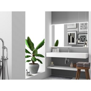 Castello USA CB-GM-2056-48 Juniper 48 Inch Wall Mounted Vessel Bathroom Sink