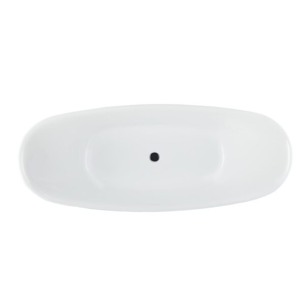 Castello USA CB-51-68 Melody 68 Inch Acrylic Freestanding Bathtub