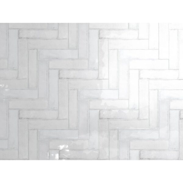 Castello USA CB-ALC-WHT-3X12 Spain 3 x 12 Inch White Glossy Ceramic Modern Subway Wall Tile