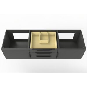 Castello USA CB-ALPINE-60 Alpine 59 1/2 Inch Vanity Base