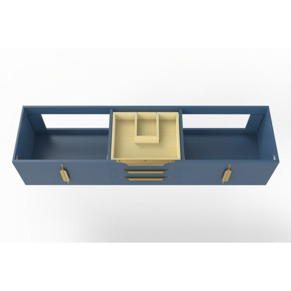 Castello USA CB-ALPINE-72 Alpine 71 3/4 Inch Vanity Base