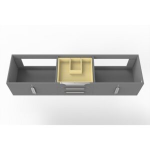 Castello USA CB-ALPINE-72 Alpine 71 3/4 Inch Vanity Base