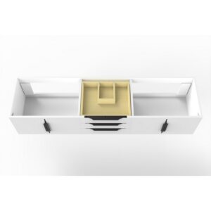 Castello USA CB-ALPINE-72 Alpine 71 3/4 Inch Vanity Base