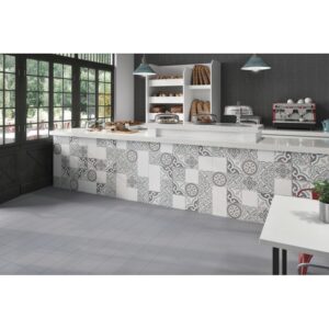 Castello USA CB-DEC-URB-8X8 Morocco 8 x 8 Inch Porcelain Floor and Wall Tile Square Design - Matte