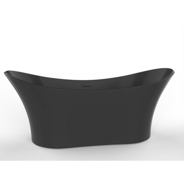 Castello USA CB-GM-8013 Ocean 68 7/8 Inch Solid Surface Freestanding Bathtub