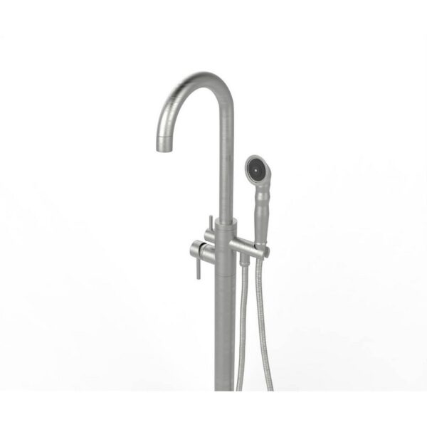 Castello USA CB-NEPTUNE-B Breeze Neptune 44 7/8 Inch Tub Filler with Shower Attachment