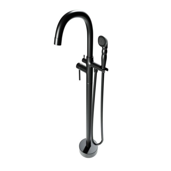 Castello USA CB-NEPTUNE-B Breeze Neptune 44 7/8 Inch Tub Filler with Shower Attachment