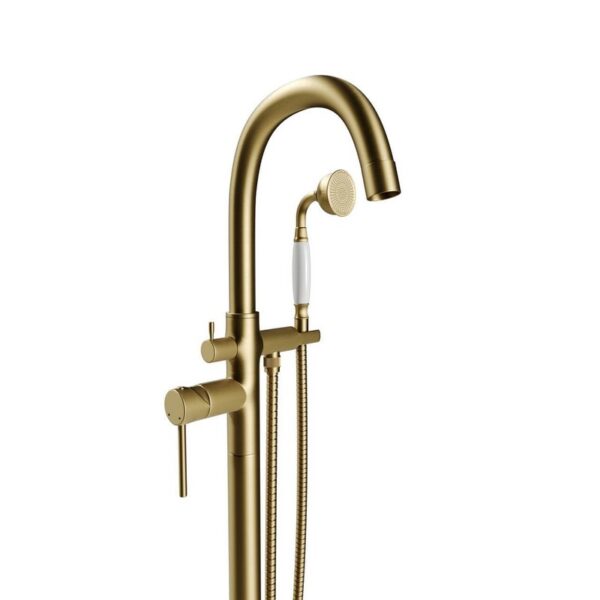 Castello USA CB-NEPTUNE-D Drift Neptune 44 7/8 Inch Tub Filler with Shower Attachment