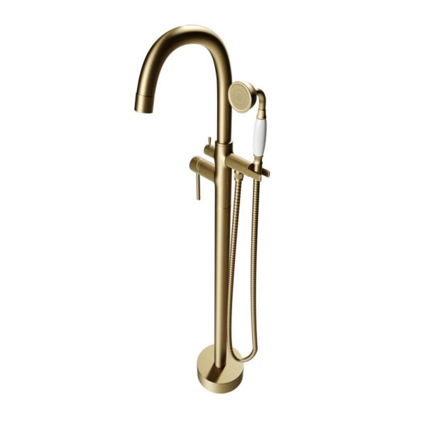 Castello USA CB-NEPTUNE-D Drift Neptune 44 7/8 Inch Tub Filler with Shower Attachment