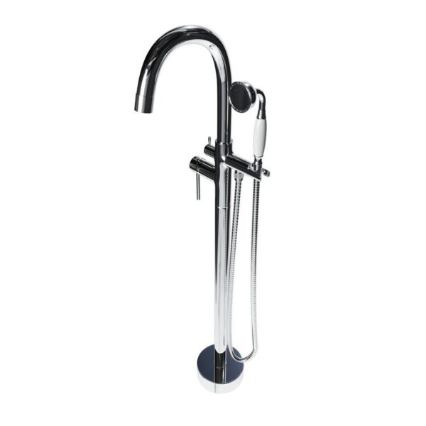 Castello USA CB-NEPTUNE-D Drift Neptune 44 7/8 Inch Tub Filler with Shower Attachment