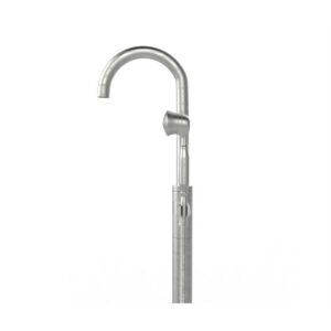 Castello USA CB-NEPTUNE-F Float Neptune 44 7/8 Inch Tub Filler with Shower Attachment