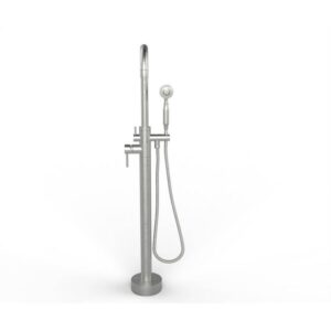 Castello USA CB-NEPTUNE-F Float Neptune 44 7/8 Inch Tub Filler with Shower Attachment