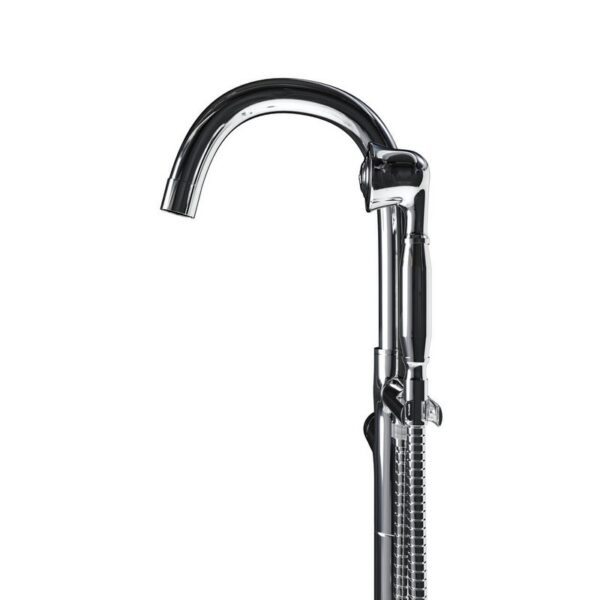 Castello USA CB-NEPTUNE-F Float Neptune 44 7/8 Inch Tub Filler with Shower Attachment