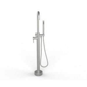 Castello USA CB-NEPTUNE-S Standard Neptune 44 7/8 Inch Tub Filler with Shower Attachment