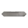 Castello USA CB-OPT-GRY-2X13 Italy 2 1/2 x 13 Inch Grey Glossy Ceramic Subway Wall Tile Picket