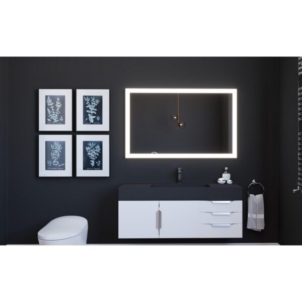 Castello USA CB-SM432-48-30 Angelina 48 x 30 Inch Smart Mirror