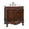 Chans Furniture CF-2873W Fiesta 31 1/2 Inch Bathroom Sink Vanity