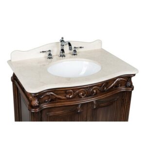 Chans Furniture CF-2873W Fiesta 31 1/2 Inch Bathroom Sink Vanity