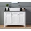 Chans Furniture GD-77888GT 42 Inches Causal Style Vessel Sink Thomasville Single Sink Bathroom Vanity