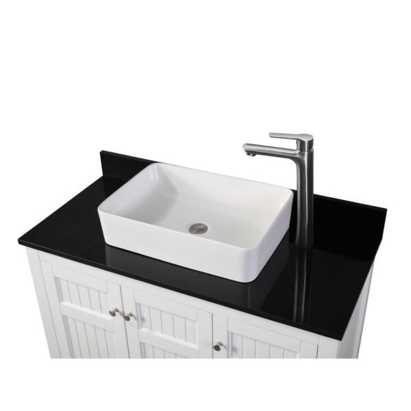 Chans Furniture GD-77888GT 42 Inches Causal Style Vessel Sink Thomasville Single Sink Bathroom Vanity