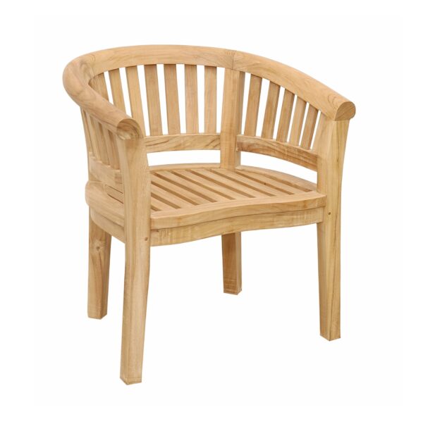 Anderson Curve Armchair Extra Thick Wood