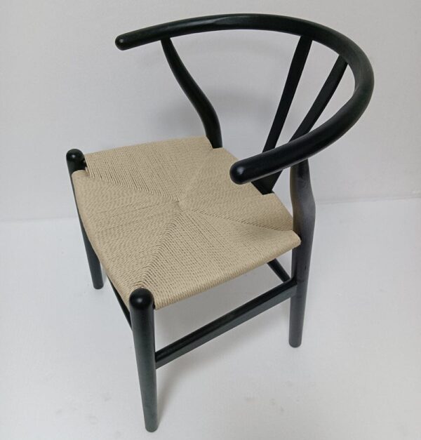 GFURN Dagmar Chair - Black & Natural Cord