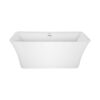 Empava EMPV-59FT1511 59 x 30 Inch Soaking Freestanding Bathtub - White