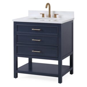 Chans Furniture F-7206-30 Felton 30 Inch Bathroom Single Sink Vanity