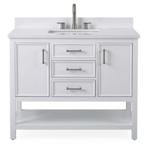 Chans Furniture F-7220-42 Felton 42 Inch Bathroom Single Sink Vanity