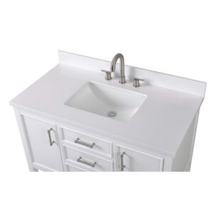 Chans Furniture F-7220-42 Felton 42 Inch Bathroom Single Sink Vanity