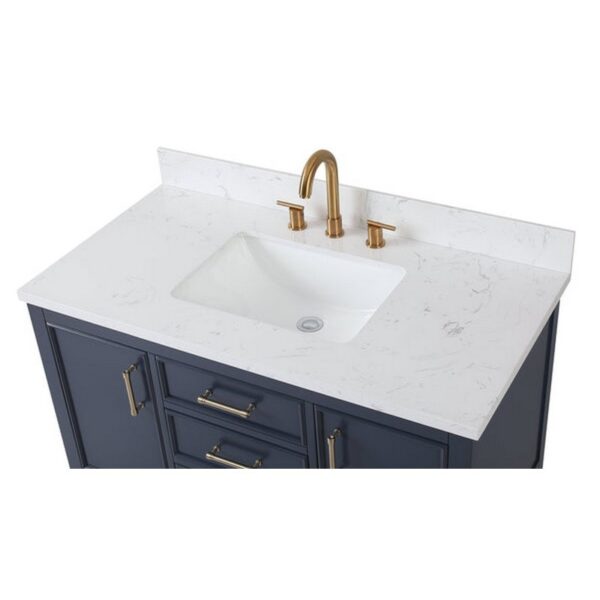 Chans Furniture F-7220-42 Felton 42 Inch Bathroom Single Sink Vanity