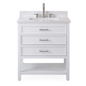 Chans Furniture F-7206-30 Felton 30 Inch Bathroom Single Sink Vanity