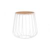 gabbia round side table white 643355.jpg