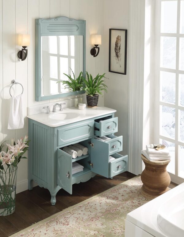 Chans Furniture GD-1509-42 Knoxville 42 Inch Bathroom Sink Vanity