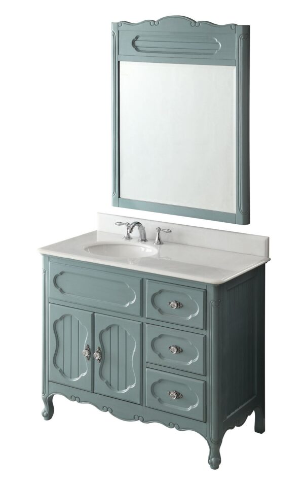 Chans Furniture GD-1509-42 Knoxville 42 Inch Bathroom Sink Vanity