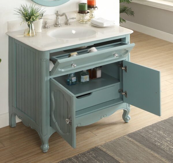 Chans Furniture GD-1533-34 Knoxville 34 Inch Bathroom Sink Vanity