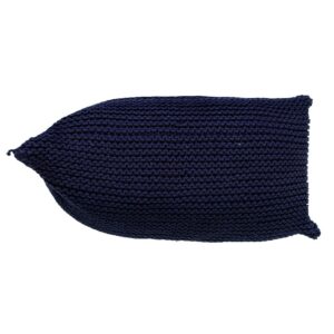 handmade knitted beanbag navy blue 102344.jpg