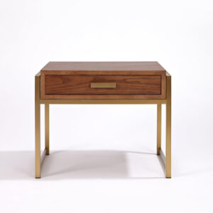 GFURN Heidi Nightstand/Bedside Table - Walnut