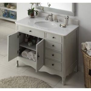 Chans Furniture HF-837 Daleville 38 Inch Bathroom Sink Vanity