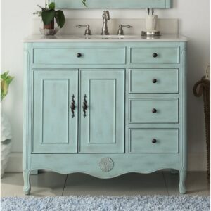 Chans Furniture HF-837 Daleville 38 Inch Bathroom Sink Vanity