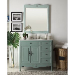 Chans Furniture HF-837 Daleville 38 Inch Bathroom Sink Vanity