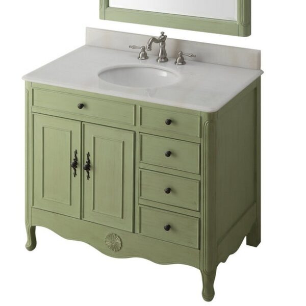 Chans Furniture HF-837 Daleville 38 Inch Bathroom Sink Vanity