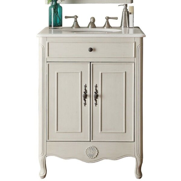 Chans Furniture HF-838 Daleville 26 Inch Bathroom Sink Vanity