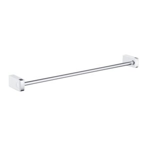 KIBI USA KBA1003 Artis 23 5/8 Inch Wall Mounted Towel Bar with Hook