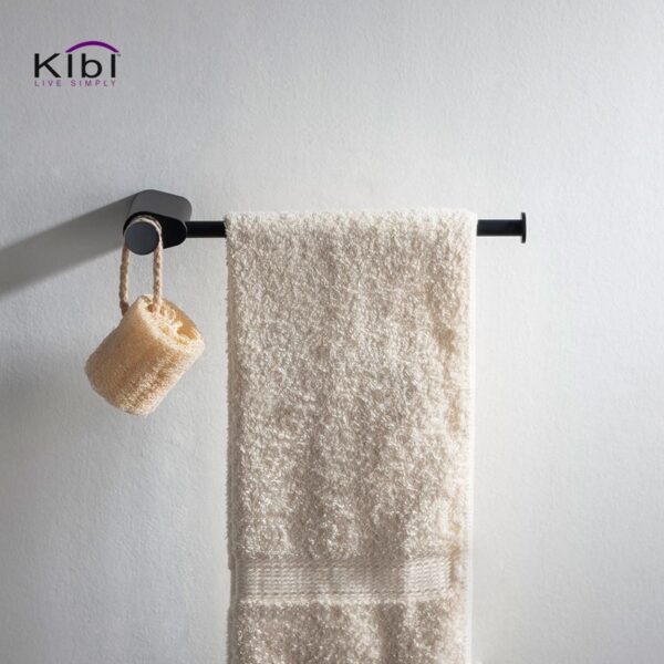 KIBI USA KBA1303 Volcano 11 1/8 Inch Wall Mounted Towel Bar